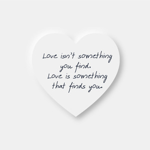 Love finds you
