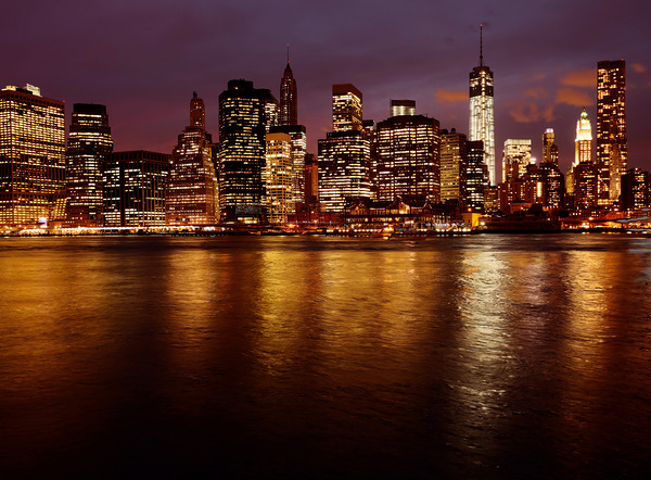 NEW YORK SKYLINE by ALL ABOUT YOU ART