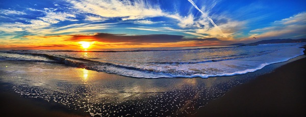 Beach Sunset Print