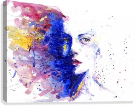 CAREFREE Canvas Print