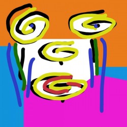 Crying yellow flowers 