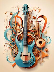 Default Abstract Music Background illustration
