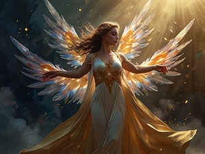 Default An ethereal blend of celestial and earthl