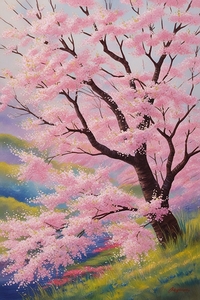 Default In the midst of a vibrant Japanese landsc 1718963518.203