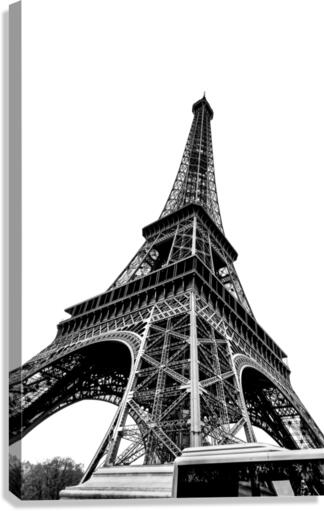 Eiffel b&w Canvas Print