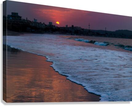 Wonderful sunset Canvas Print