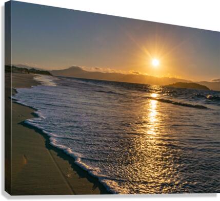 Bright Sunset Canvas Print