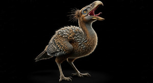 Hyperrealistic Paleoart Reconstruction of Phorusrhacos longissimus Terror Bird — Apex Predator of the Miocene