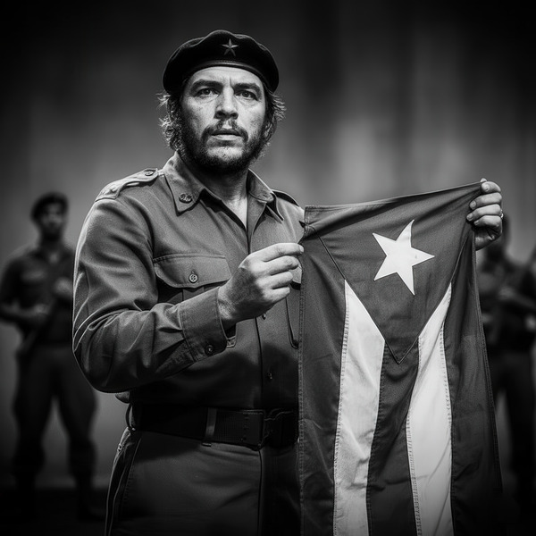 Star of Cuban Revolution by Sumer Paintings