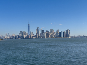 Wide angle Lower Manhattan