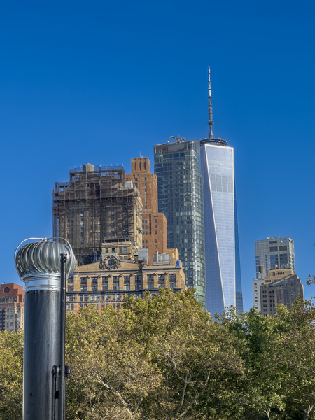 Lower Manhattan from Battery Park Print