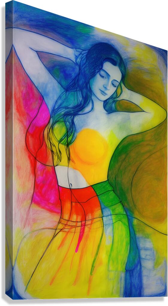 Pikkasso Art - Ultramodern art from top artists 32 Canvas Print