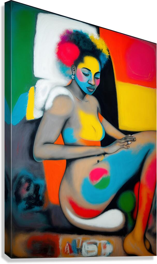 Pikkasso Art - Ultramodern art from top artists 5 Canvas Print