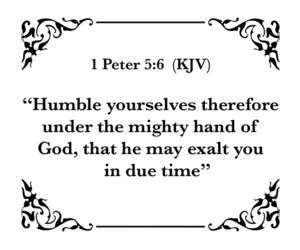 1 Peter 5 6