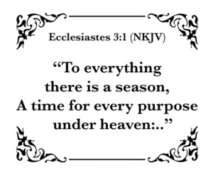 Ecclesiastes 3 1