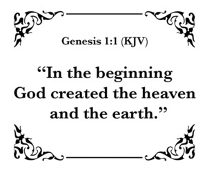 Genesis 1 1