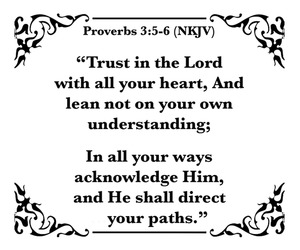 Proverbs 3 5 6
