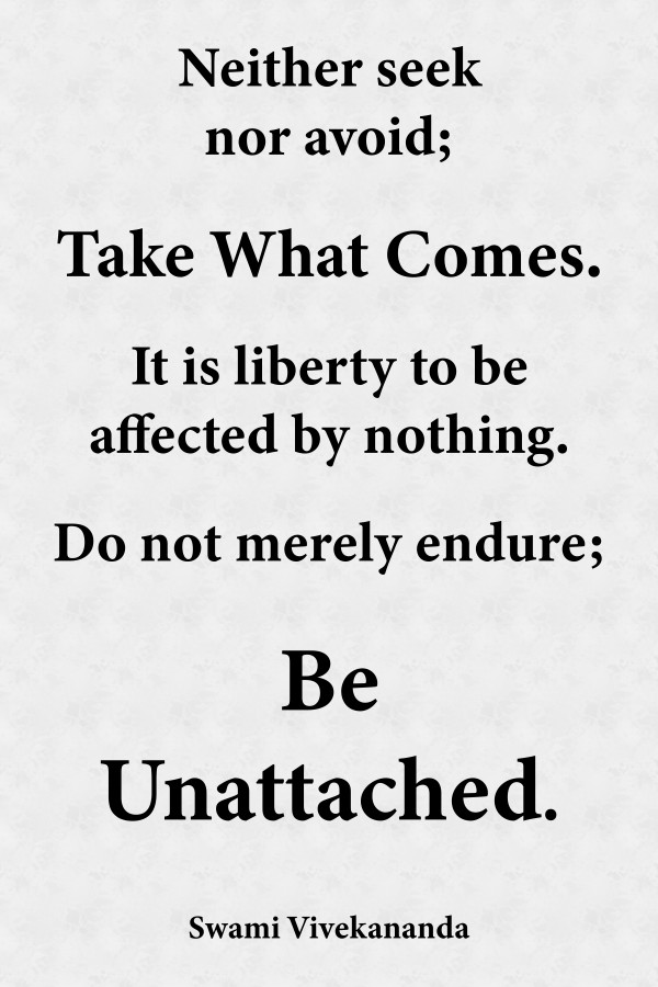 Be Unattached Print