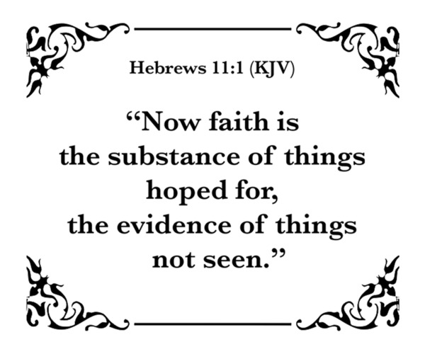 Hebrews 11 1 Print