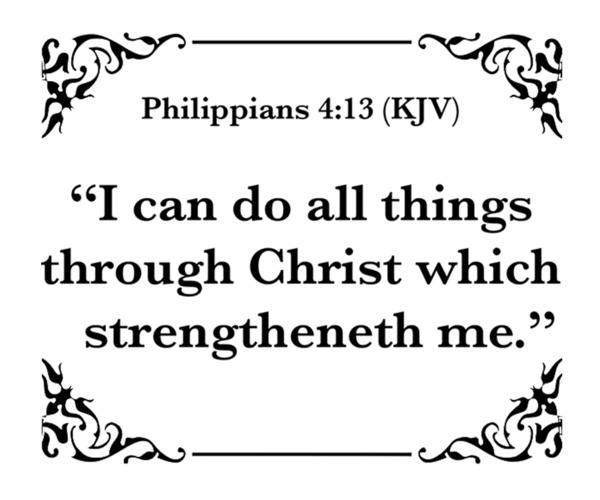 Philippians 4 13 Print