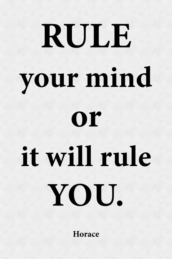 Rule Your Mind Print