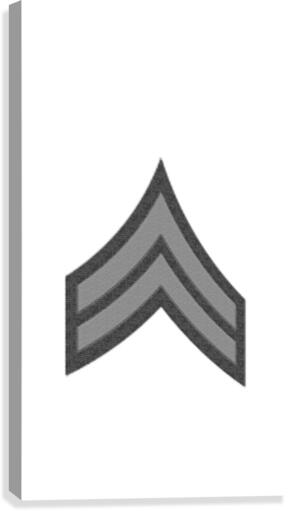 Corporal Canvas Print
