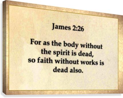 James 2 26 Canvas Print