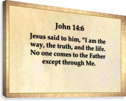 John 14 6 Canvas Print