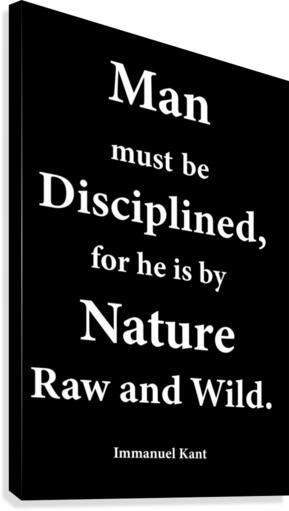 Man Must Be 2 Canvas Print