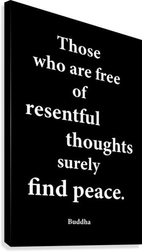 Resentful Thoughts 2 Canvas Print