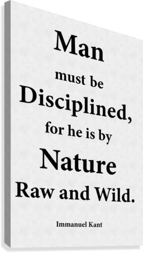 Man Must Be Canvas Print