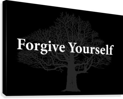 Forgive Yourself 2 Canvas Print