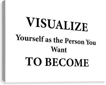VISUALIZE Canvas Print