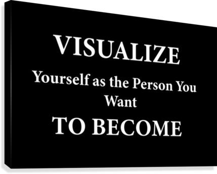 VISUALIZE 2 Canvas Print