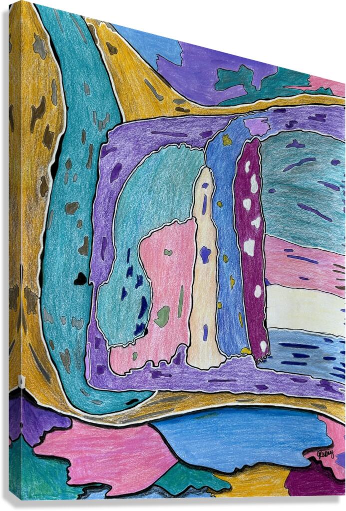 Le monde Canvas Print