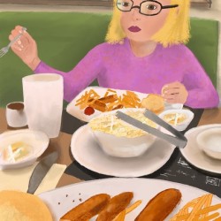 Au restaurant entre amis