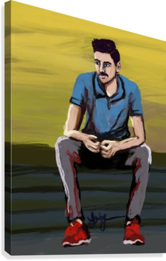 Pensive Canvas Print