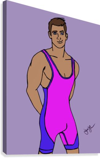 Pink Singlet Canvas Print