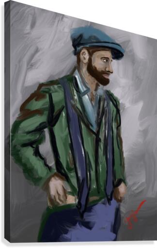 Millworker Canvas Print