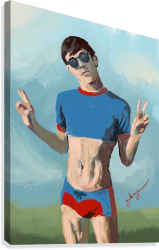 Connor Canvas Print