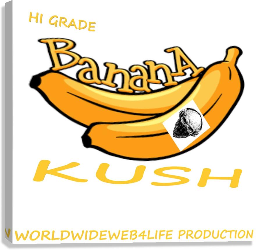 BANANA KUSH Canvas Print