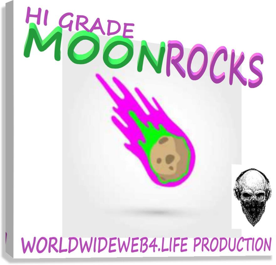 MOONROCKS Canvas Print