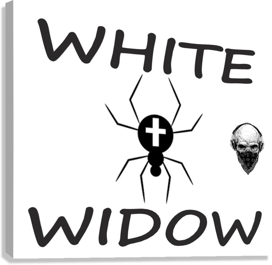 WHITE WIDOW Canvas Print