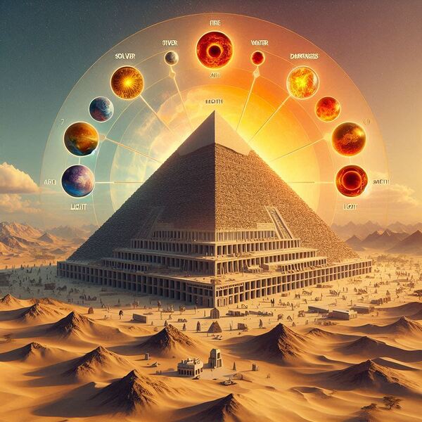 The Cosmic Balance by Sabri AlSanosi