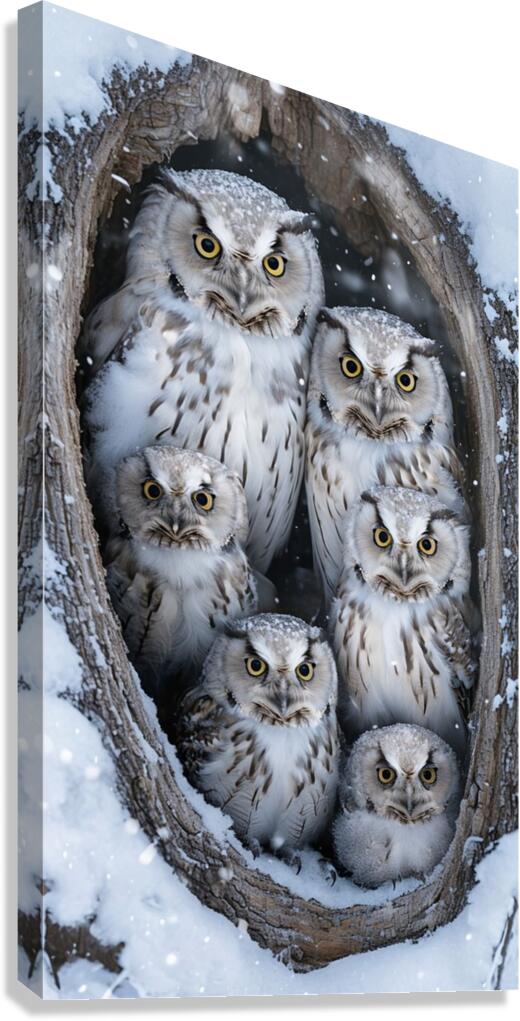 Winter Watch Canvas Print