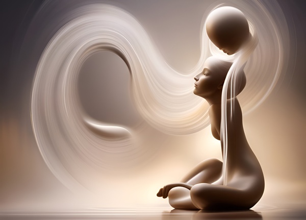 Zen Splash  Flow 09 by Mana Visual Art