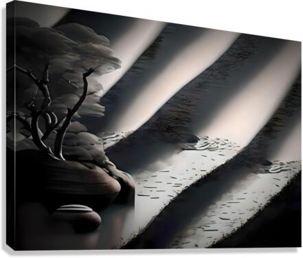 Shadowed Realities 09 Canvas Print