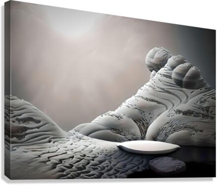 Shadowed Realities 07 Canvas Print