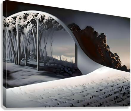 Shadowed Realities 01 Canvas Print