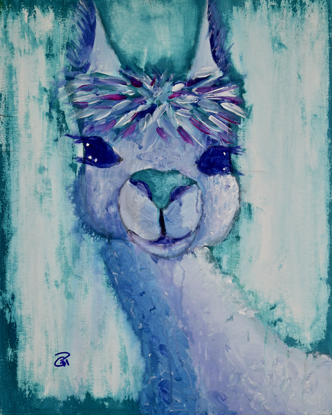 Alpaca Rainwashed Print